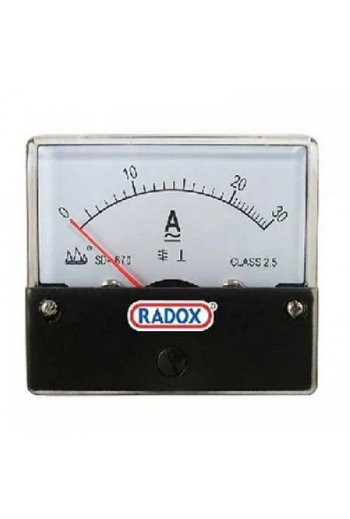 535-170 Caratula para Amperímetro Analógico 