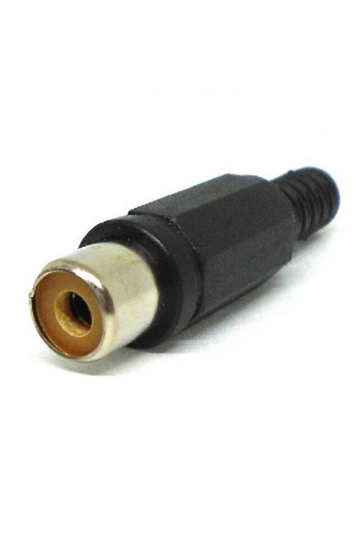 705-485 Jack RCA Hembra Negro