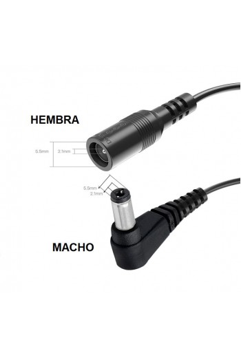  Invertido 5.5x2.1mm 3.25m