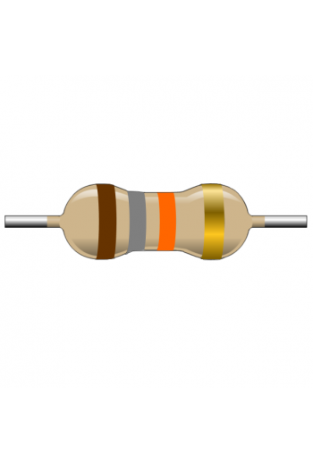 R18K-1 Resistencia de Carbón 18k ohms 1 Watt