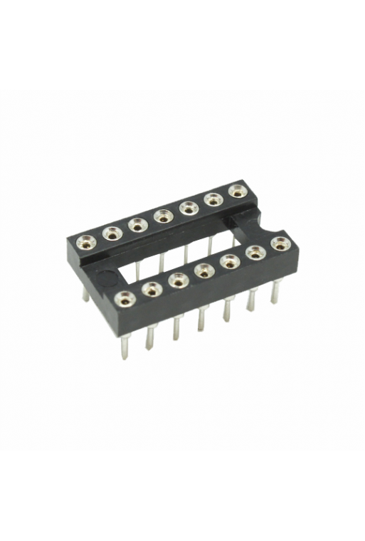 B14PM Base Holder Socket para Circuito Integrado de 14 Pines DIP Maquinado