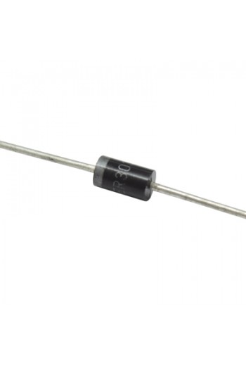 HER303 Diodo Rectificador de Alta Eficiencia 200V 3A DO-201AD