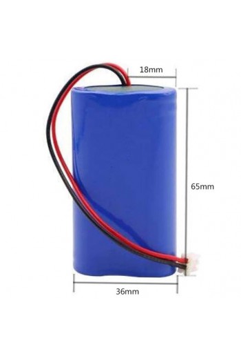  7.4V 2500mAh con Cables y Conector Universal