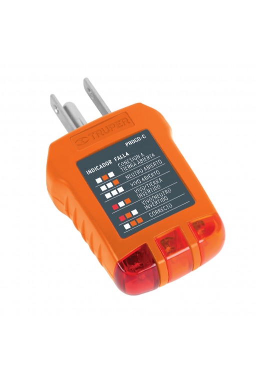 PROCO-C Probador de Receptáculo Tomacorriente 17241