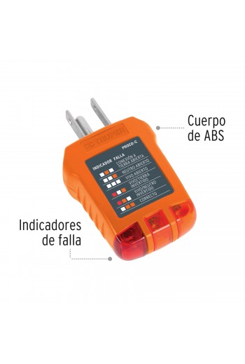 PROCO-C Probador de Receptáculo Tomacorriente 17241