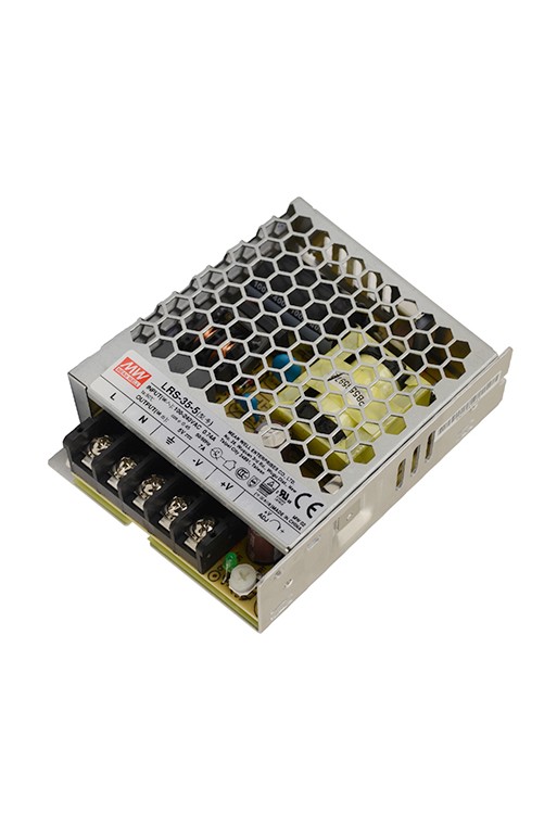 LRS-35-5 Fuente de Poder Conmutada de 5V 7A 35W 110-220VAC MeanWell