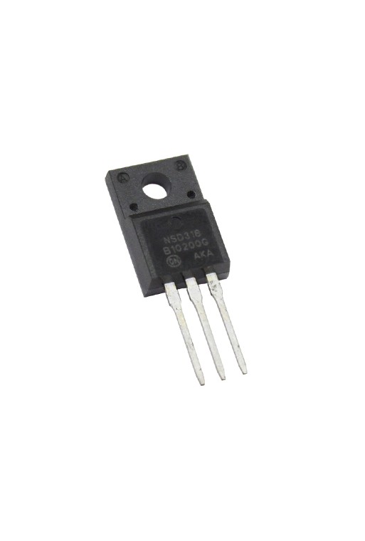 MBRF10200C Diodo Schottky 200V 10A Catodo Comun TO-220F-3