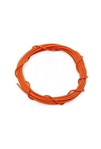 ALA24-NAR Alambre Calibre 24 para Proto Color Naranja (Por Metro)