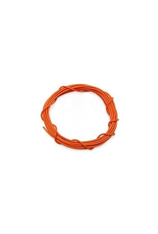 ALA24-NAR Alambre Calibre 24 para Proto Color Naranja (Por Metro)