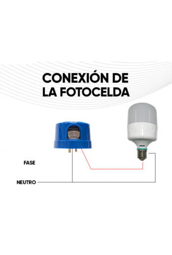 SEFO-LS Sensor Fotoeléctrico Fotocelda para Luminario Suburbano 47228