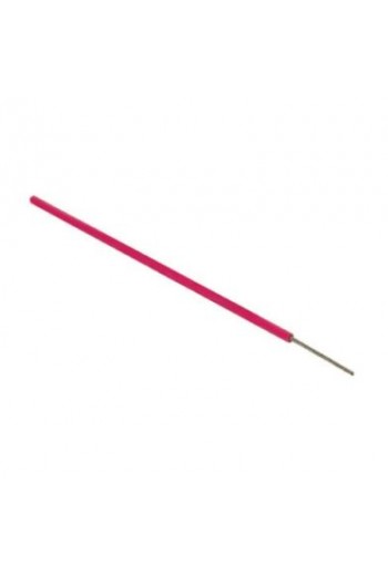 ALA24-ROS Alambre Calibre 24 para Proto Color Rosa (Por Metro)