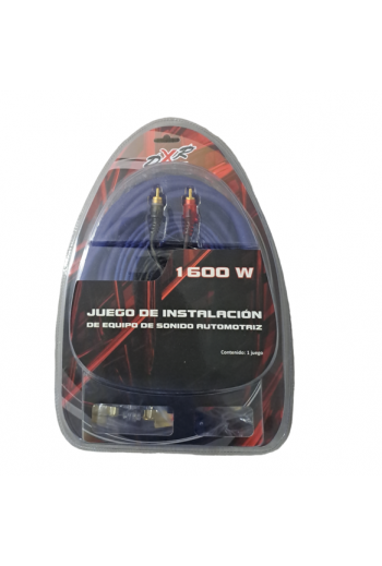 083-033 Kit de Instalación para Audio Car Automotriz Calibre 4 AWG 1600W