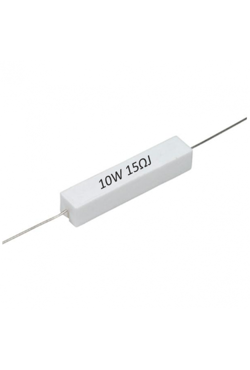 R15E-10W Resistencia de Alambre 15 ohms 10W 813-659