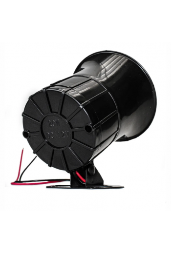 185-509 Sirena Electrónica Automotriz Universal de 6 Tonos, Tono Automático, 12VDC, 20W, 110dB