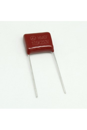 CP-1-250V Capacitor de Poliéster 1uF 250V -105-