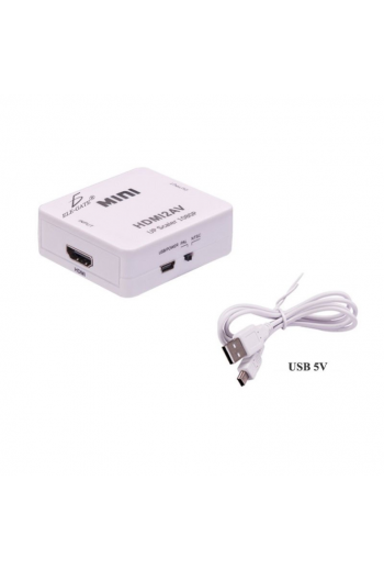130-079 Convertidor de Señal Entrada HDMI a Salida A/V RCA