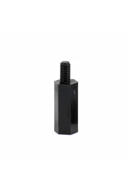 SEP-PLA-12 Separador Hexagonal Macho Hembra M3 12mm de Nylon Plástico Sin Tornillo