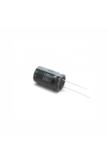 CE-120-200V Capacitor Electrolítico 120uF 200V 105C