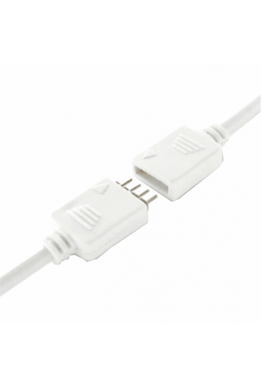 245-922 Conector Hembra a Macho para Tiras Led RGB