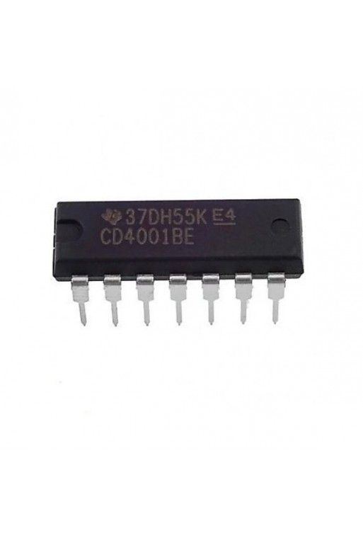 CD4001BE CMOS Circuito Lógico Cuatro Compuertas NOR de 2 Entradas