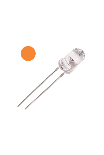 LD5-NAR-ULT LED Ultrabrillante 5MM Color Naranja
