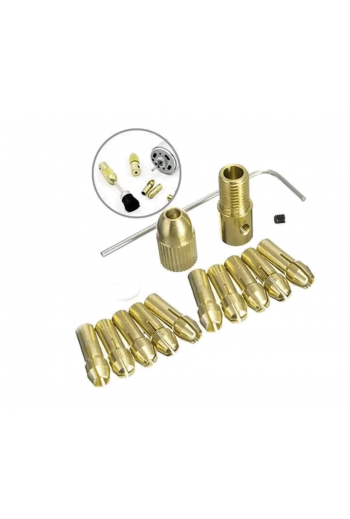 310-602 Kit Adaptador de Brocas para Mini Taladro con 13 Accesorios