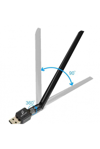 WL-10 Tarjeta de Red Inalámbrica WIFI USB Nano con Antena Externa