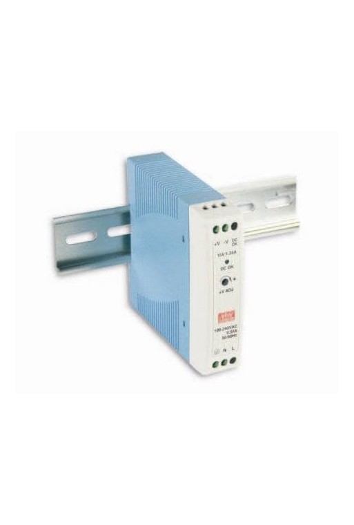 MDR-20-24 Fuente de Alimentación Riel DIN 24W 24V 1A Meanwell