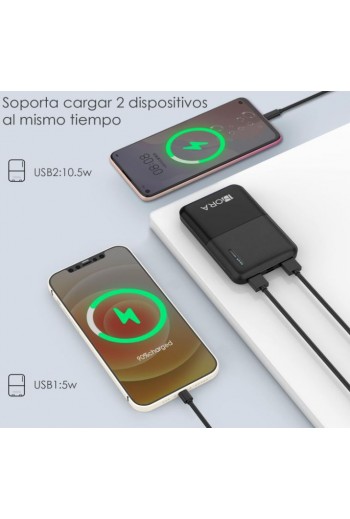 660-1018 Mini Power Bank Batería Portátil 5000mah 2.1A, GAR103