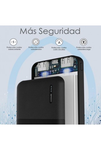 660-1018 Mini Power Bank Batería Portátil 5000mah 2.1A, GAR103