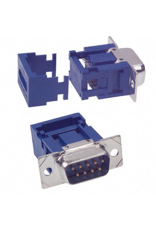 DB-9P-CP Conector DB9 DB-9 Plug Macho para Cable Plano