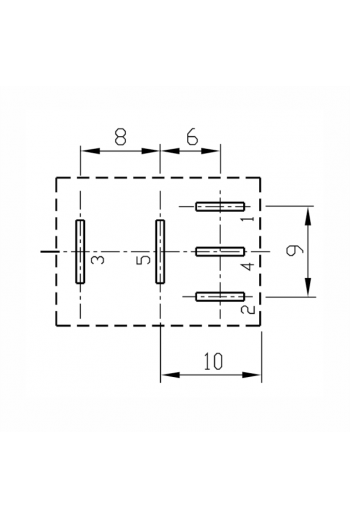 YQ503-S-112D Relevador Automotriz 30A 12V 14V