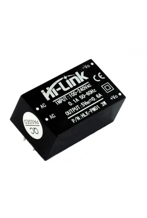 XS-305 Convertidor Fuente AC-DC 5V 600mA HLK-PM01 HI-LINK