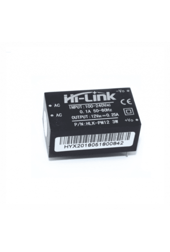 XS-378 Convertidor Fuente AC-DC 12V 250mA HLK-PM12 HI-LINK