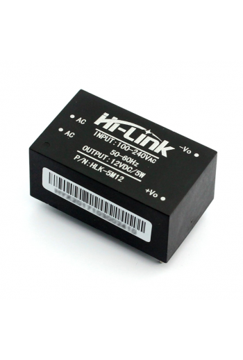 XS-445 Convertidor Fuente AC-DC 12V 450mA HLK-5M12 HI-LINK