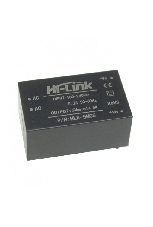 XS-532 Convertidor Fuente AC-DC 5V 1000mA 1A 5W HLK-5M05 HI-LINK