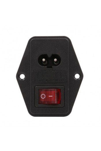 705-343 Tomacorriente Interlock con Interruptor 