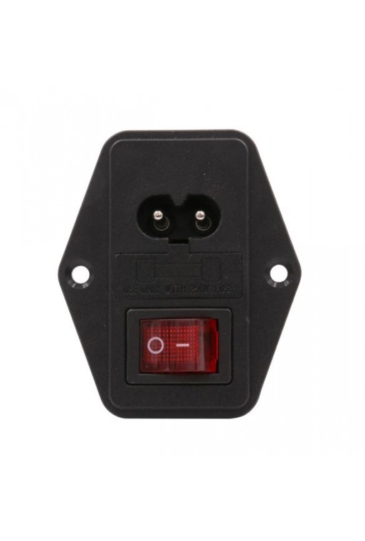 705-343 Tomacorriente Interlock con Interruptor 