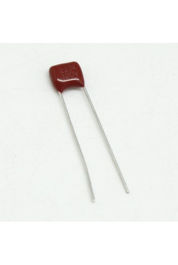 CP-.022-100V Capacitor de Poliester 0.022uF 100V