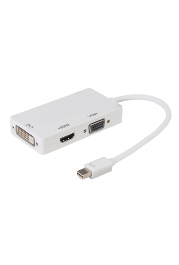 WI-118 Adaptador Mini DisplayPort Thunderbolt a VGA HDMI DVI