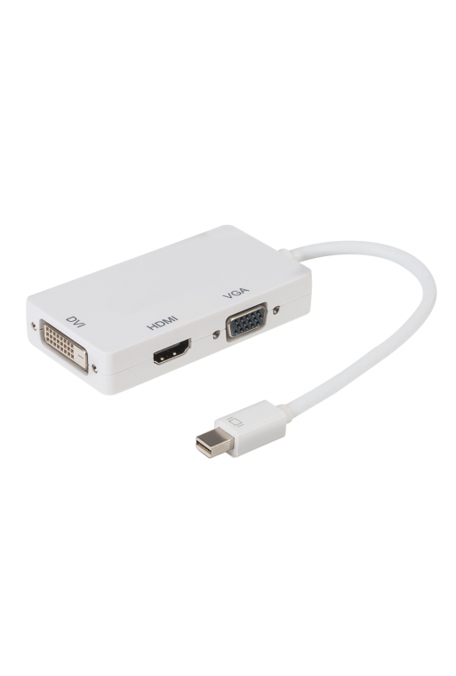 WI-118 Adaptador Mini DisplayPort Thunderbolt a VGA HDMI DVI