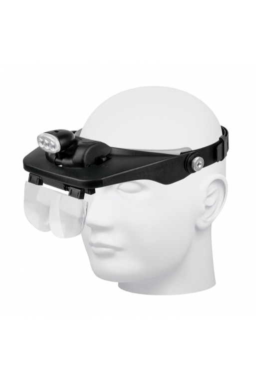 OVIS-3P Lupa Optovisor de 3 LEDs y 4 Lentes