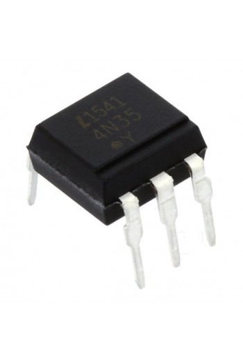 4N35 Optoacoplador Salida NPN con Conexión a Base