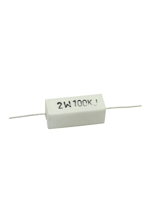 R100K-2W Resistencia a 2W 100K Ohms