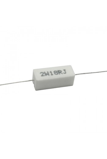 R18E-2W Resistencia a 2W 18 Ohms
