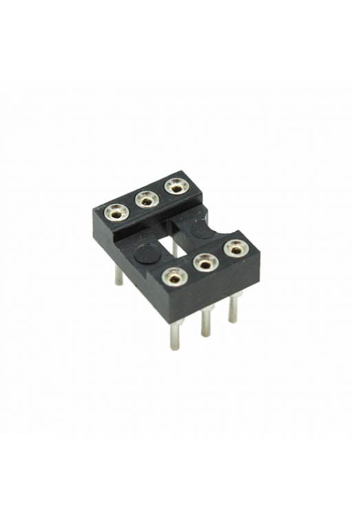 B6PM Base Holder Socket para Circuito Integrado de 6 Pines DIP Maquinado