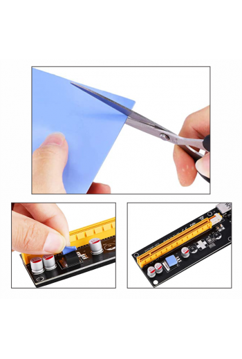 MICA-10X10 Disipador  Termico de Silicona 10x10cm