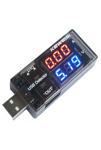  Voltímetro y Amperímetro para USB