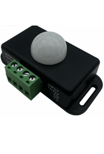 XS-432 Sensor Pirolico  PIR de Movimiento 12 a 24V 8A, con Ajuste de Tiempo