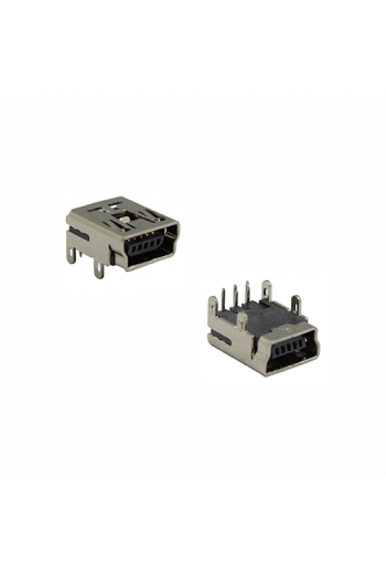 700-186-PTH Jack Mini USB V3 para PCB PTH